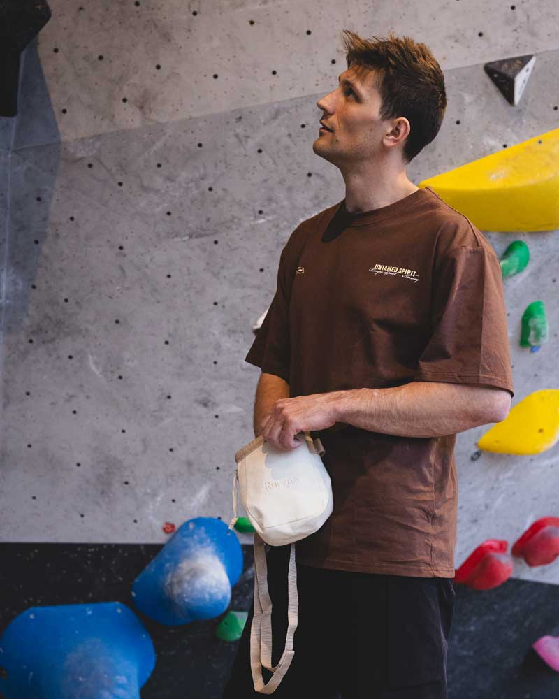 Color: Slab Tee Untamed - Boulder Brown