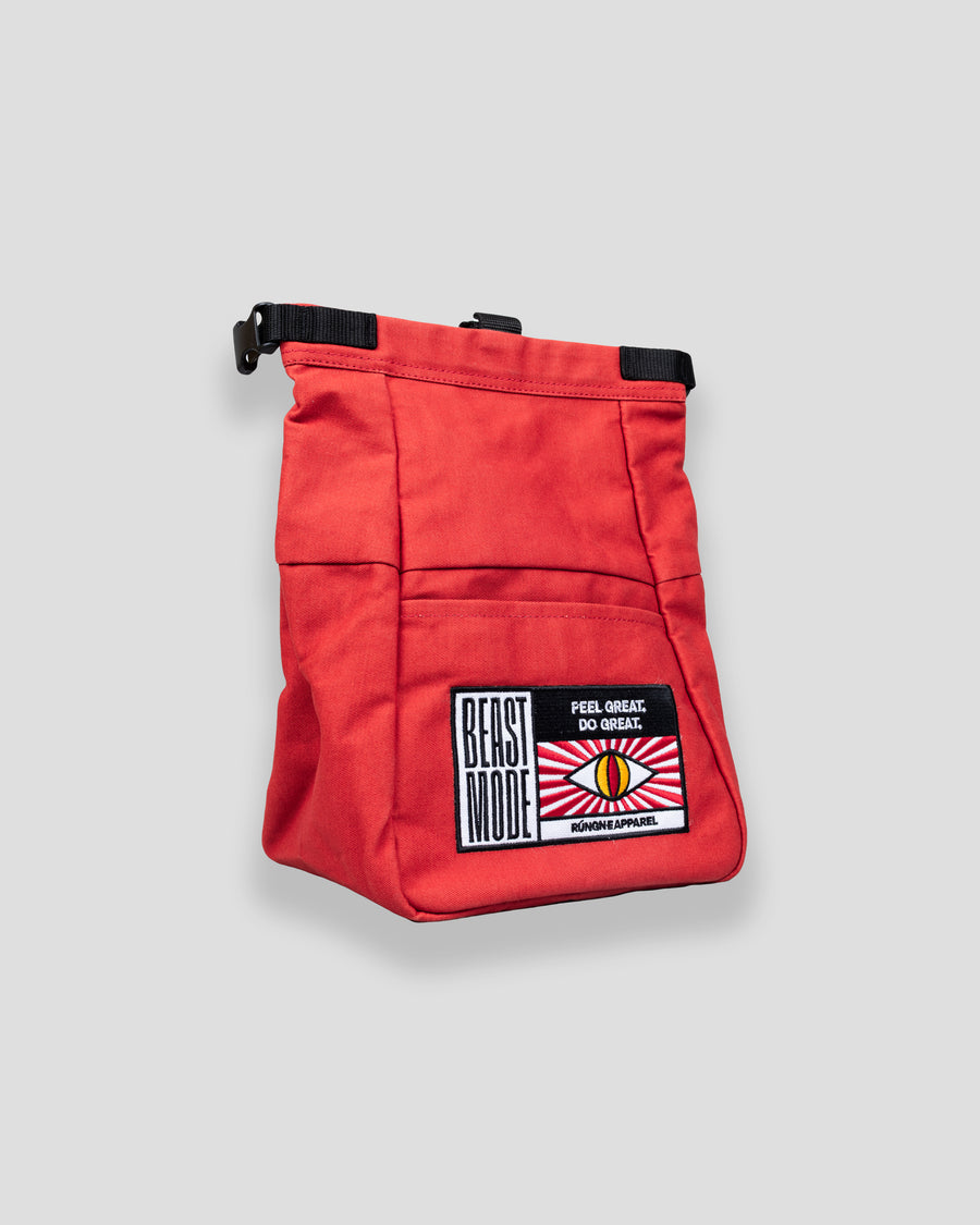 Color: Beast Mode Chalk Bucket - Brick Red