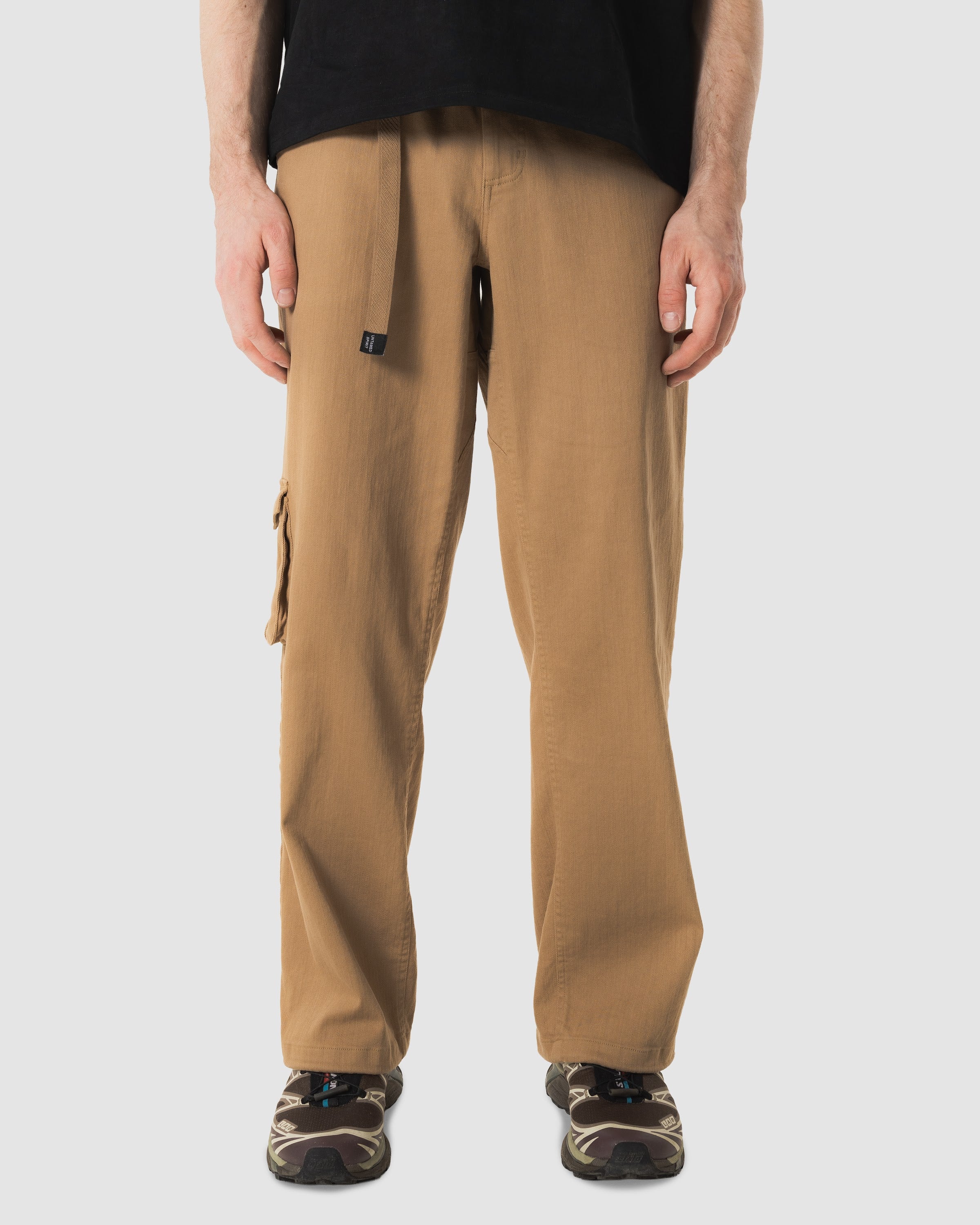 Highballer Utility Pants Soft Stretch — Khaki, model front