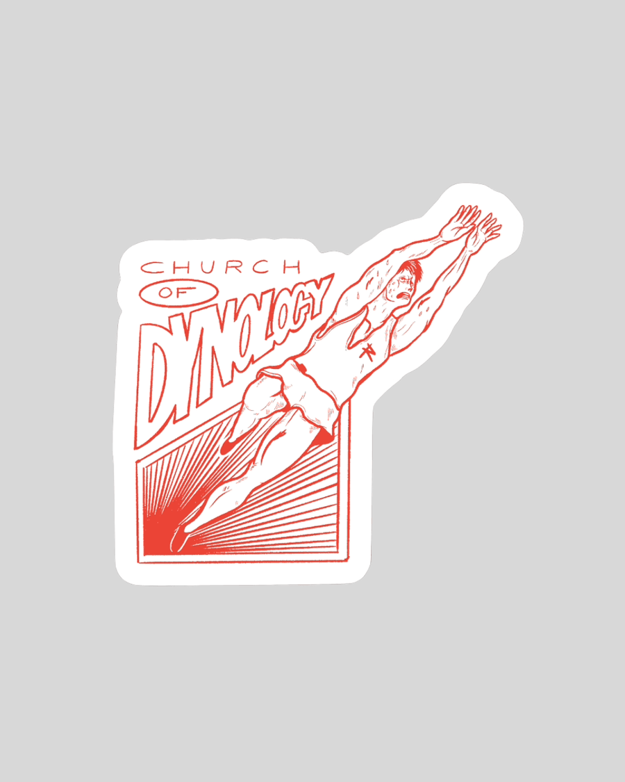 Color: Church of Dynology Sticker - Default Title