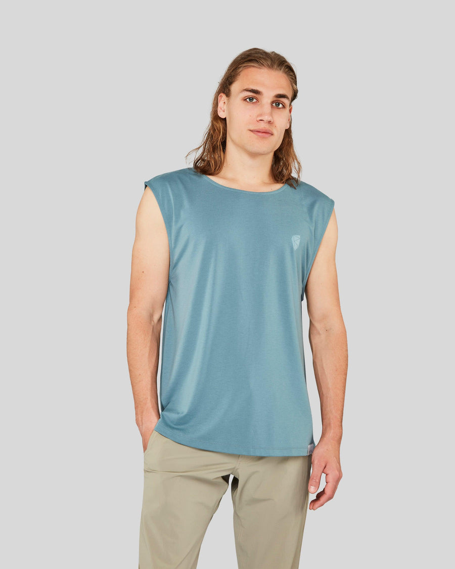 Color: Dirtbag Tank Top - Moonlight Blue / S