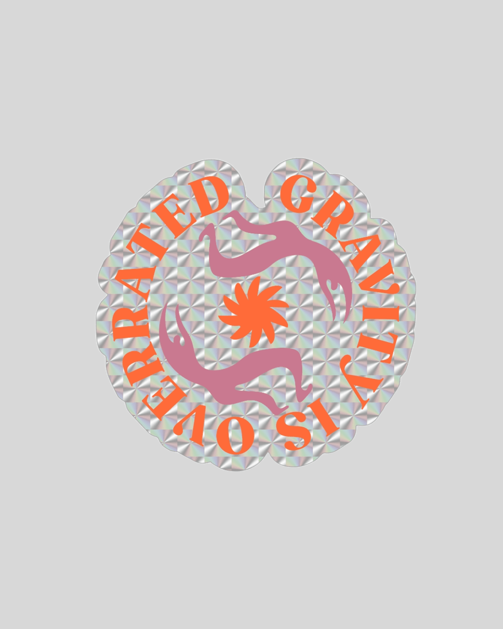 Gravity is Overrated Sticker – Rúngne