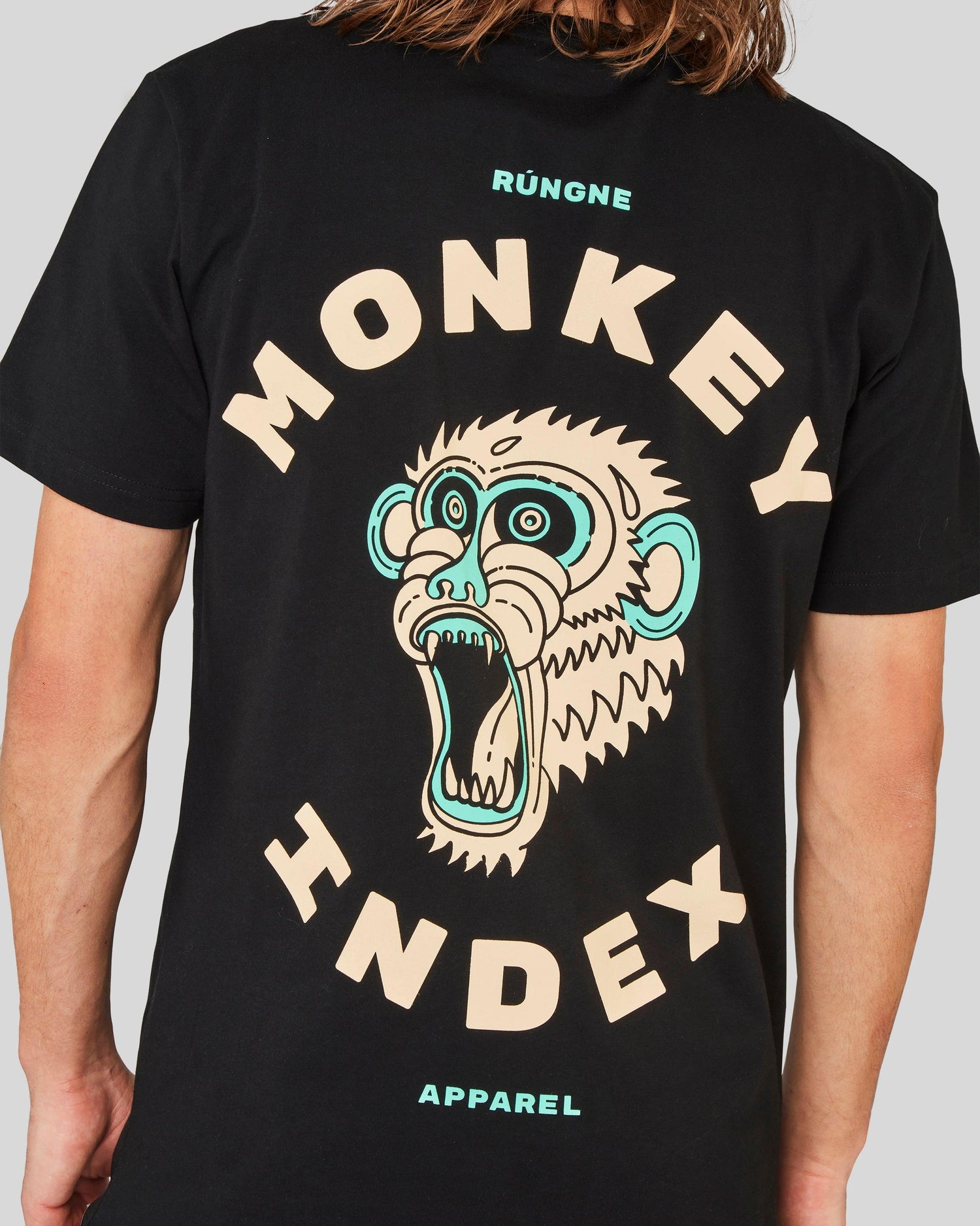 Monkey Index Tee Regular Fit Rúngne