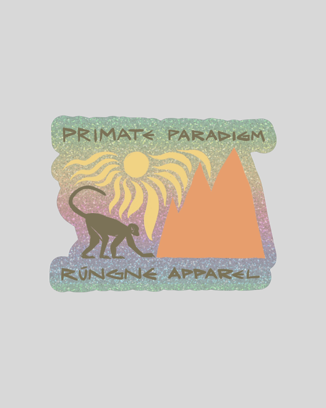 Primate Paradigme Sticker - Rúngne