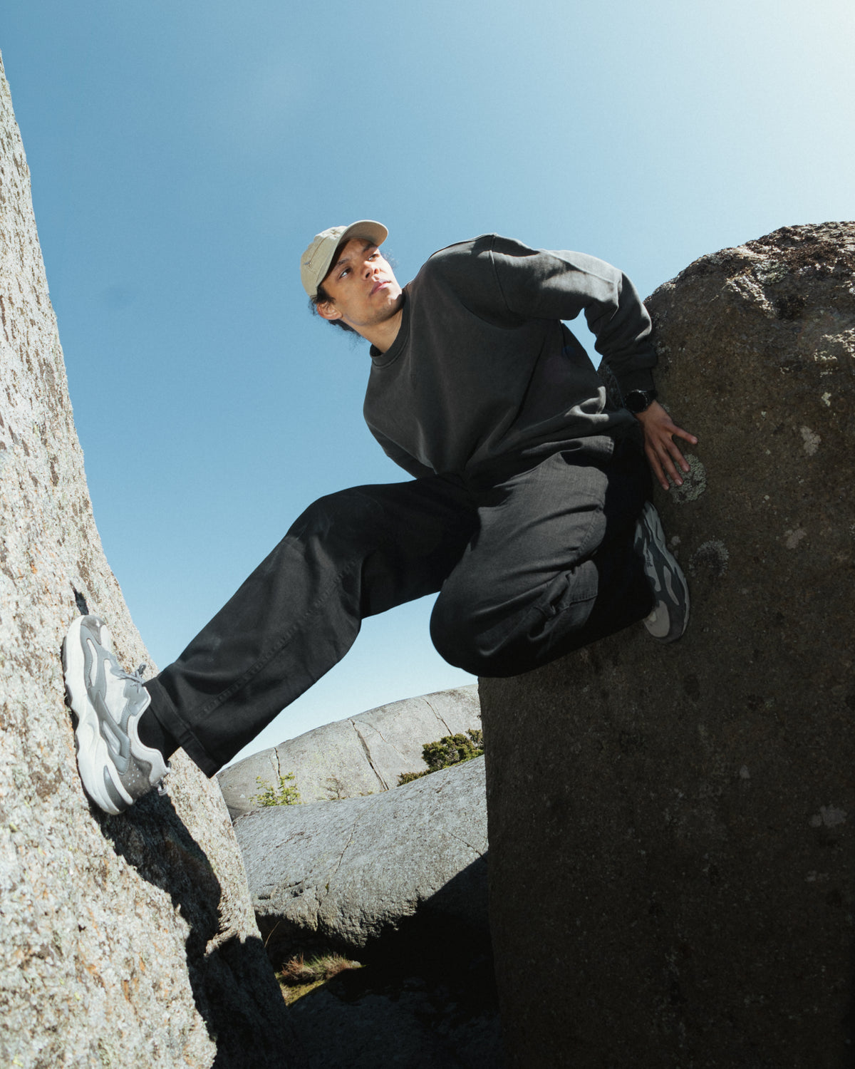 Highballer Soft Stretch + Project Crewneck (Hvasser)