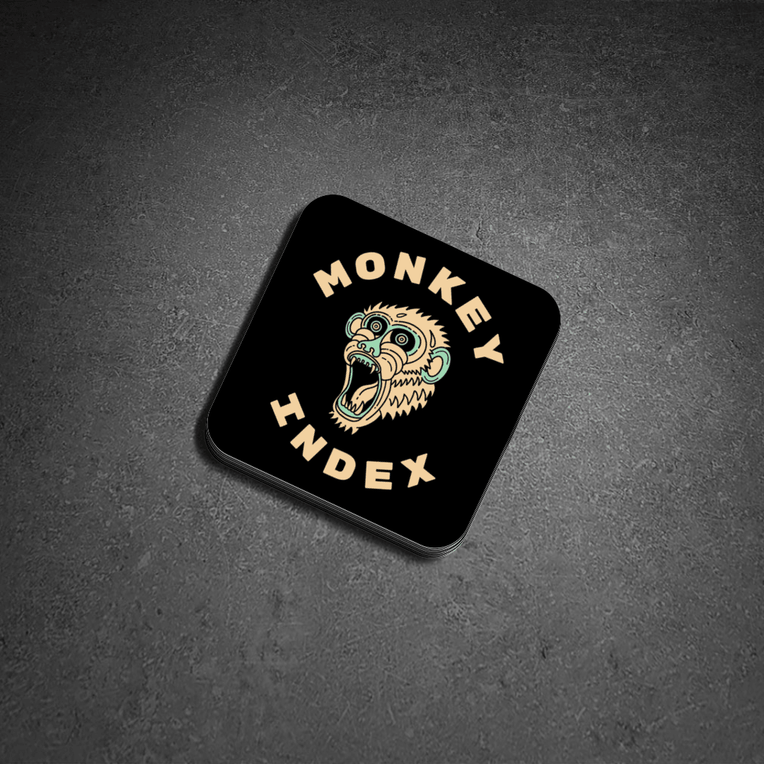 Monkey Index Sticker - Rúngne