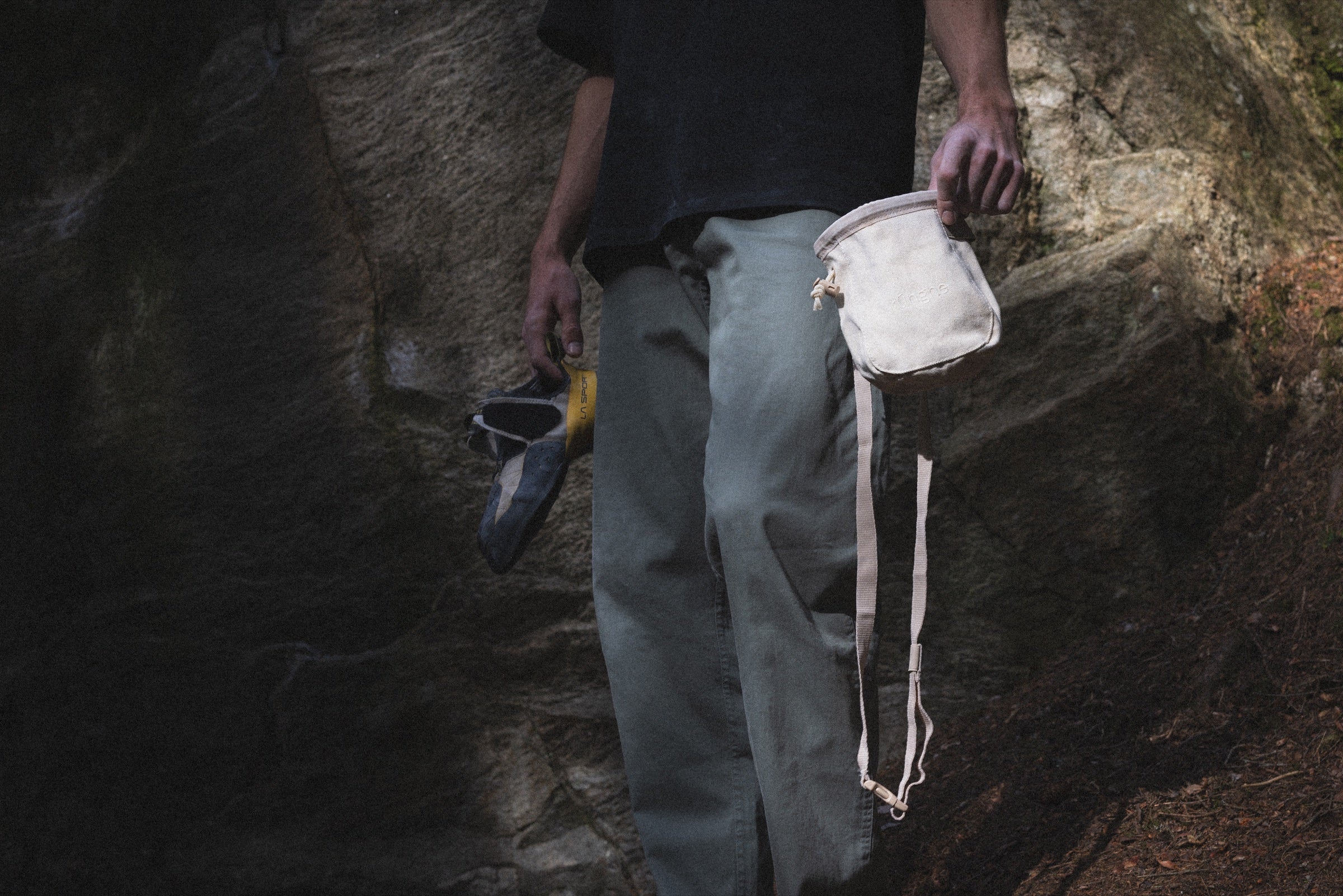 Rúngne climbing gear at Østmarka